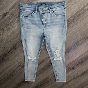 Express skinny high rise jeans size 12s